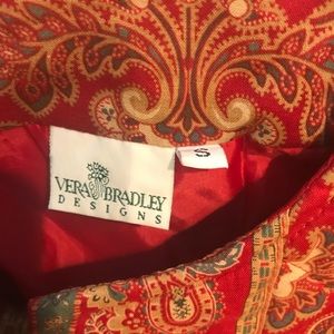 Vera Bradley Skirt & Jacket with belt/sash